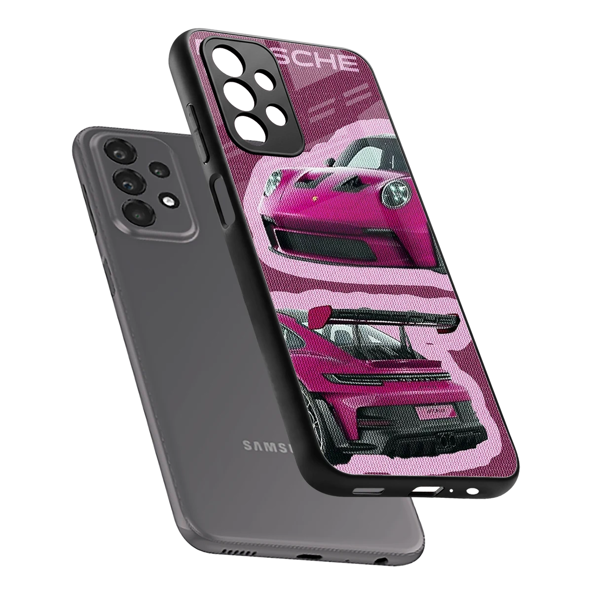 Ruby Star sleek samsung galaxy a23 cover with tempered glass back and TPU edges