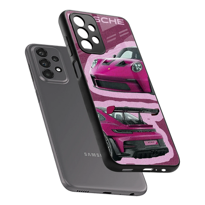 Ruby Star sleek samsung galaxy a23 cover with tempered glass back and TPU edges