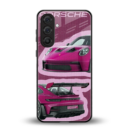 Ruby Star back phone cover | glass case for samsung galaxy a17 5g