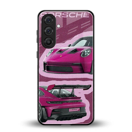 Ruby Star back phone cover | glass case for samsung galaxy m36 5g