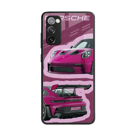 Ruby Star back phone cover | glass case for samsung galaxy s20 fe