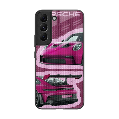 Ruby Star back phone cover | glass case for samsung galaxy s22