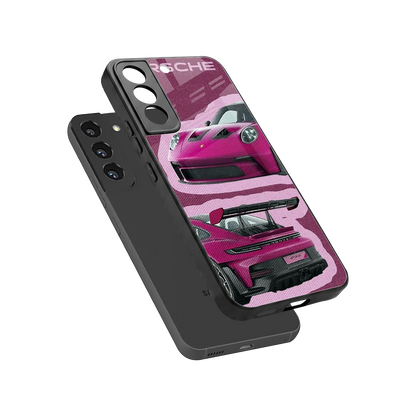 Ruby Star sleek samsung galaxy s22 cover with tempered glass back and TPU edges