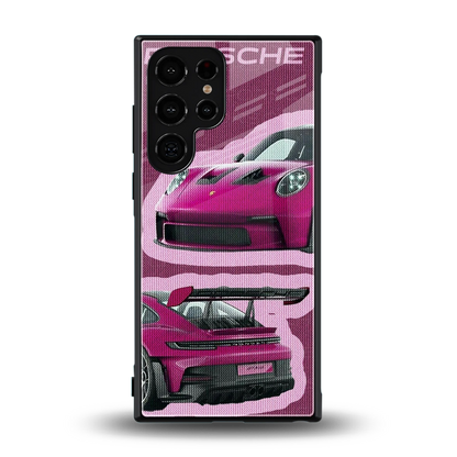 Ruby Star back phone cover | glass case for samsung galaxy s23 ultra