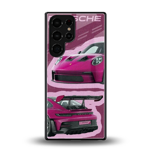 Ruby Star back phone cover | glass case for samsung galaxy s25 ultra