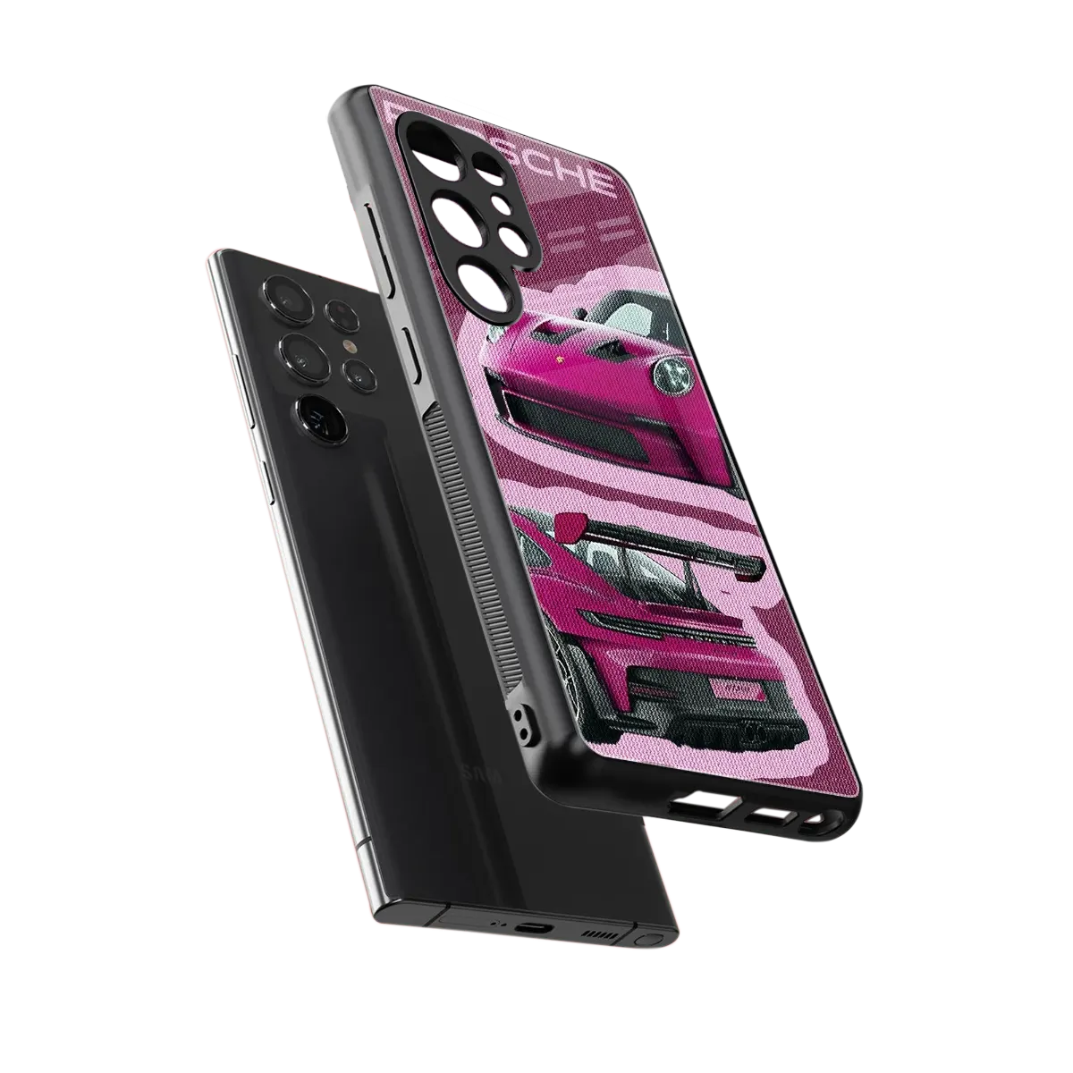 Ruby Star sleek samsung galaxy s25 ultra cover with tempered glass back and TPU edges