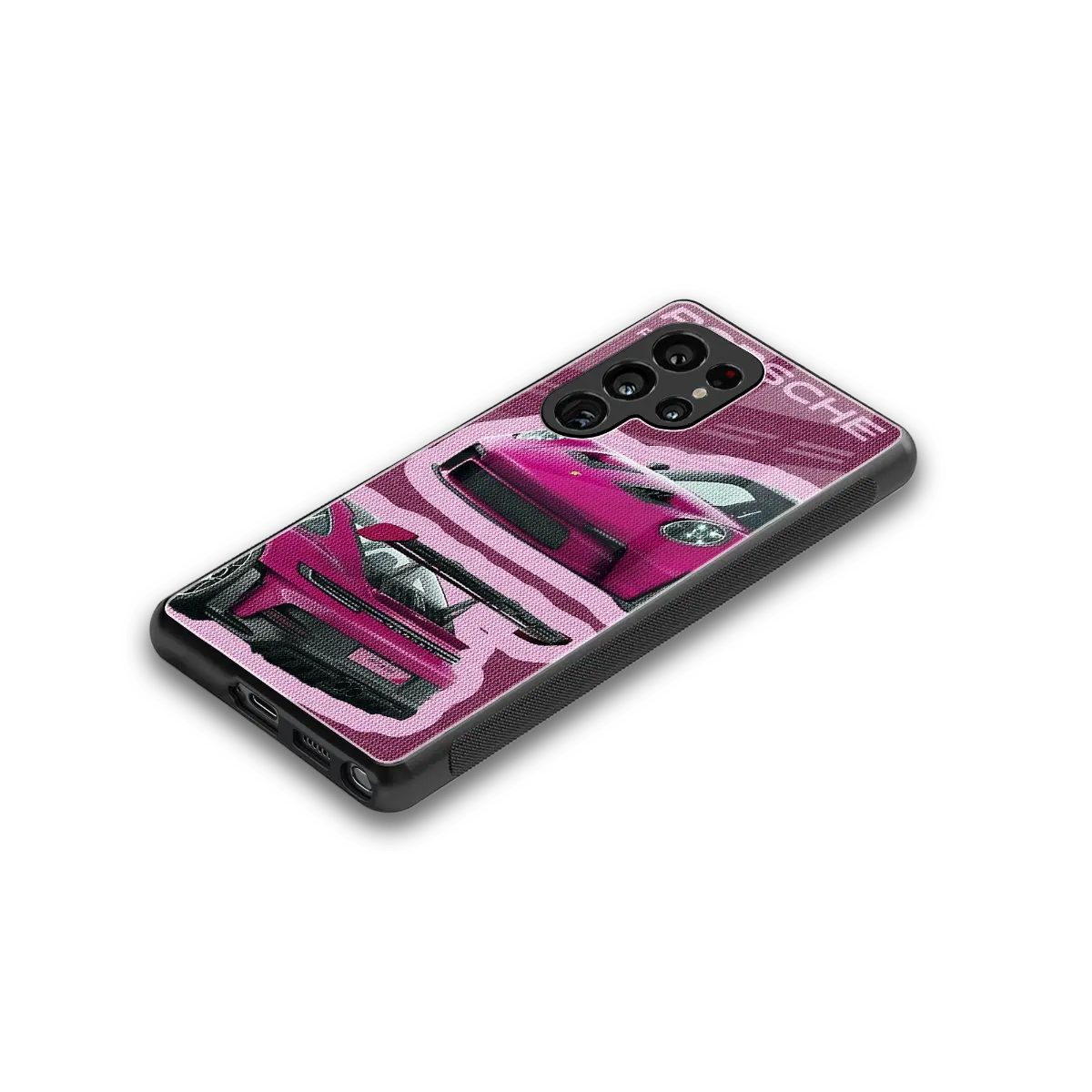 Ruby Star stylish phone case for samsung galaxy s25 ultra | glossy glass and slim fit