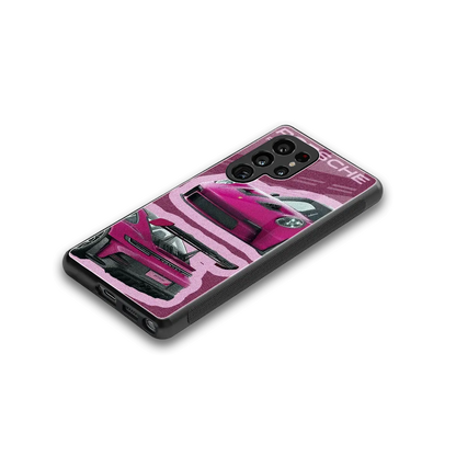 Ruby Star stylish phone case for samsung galaxy s25 ultra | glossy glass and slim fit