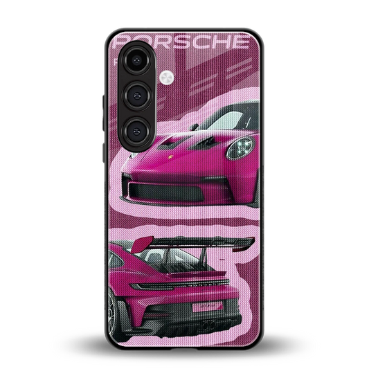 Ruby Star back phone cover | glass case for samsung galaxy s25