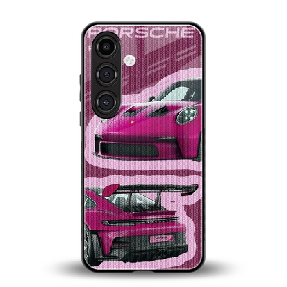 Ruby Star back phone cover | glass case for samsung galaxy s24 plus