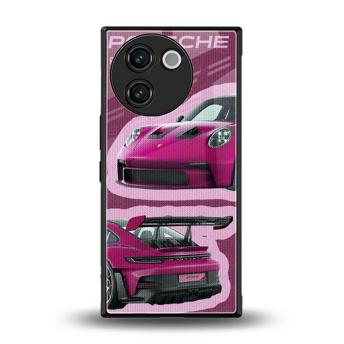 Ruby Star back phone cover | glass case for vivo v30e