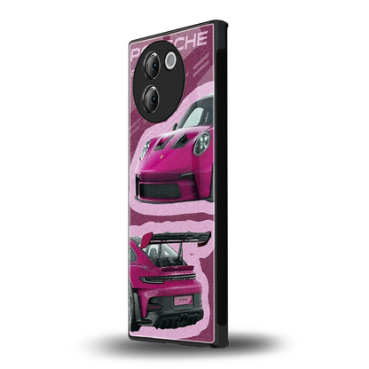 Ruby Star vivo v30e mobile cover | shockproof glass phone case