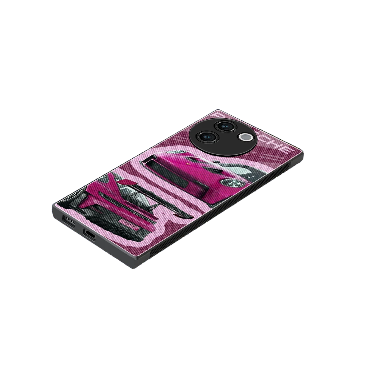 Ruby Star stylish phone case for vivo v30e | glossy glass and slim fit