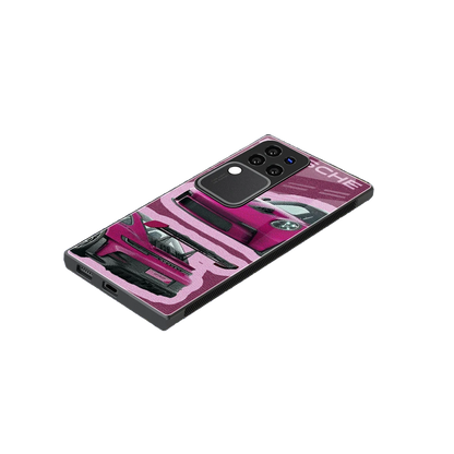 Ruby Star stylish phone case forvivo v30 pro | glossy glass and slim fit