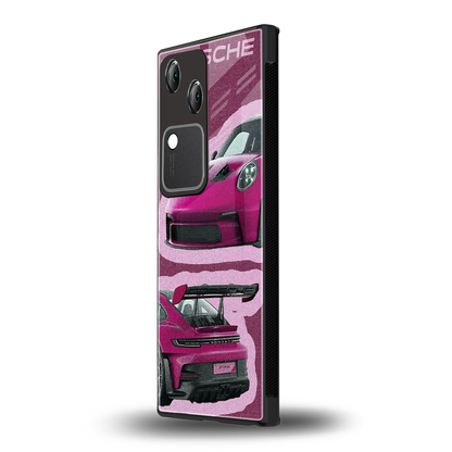 Ruby Star vivo v30 mobile cover | shockproof glass phone case