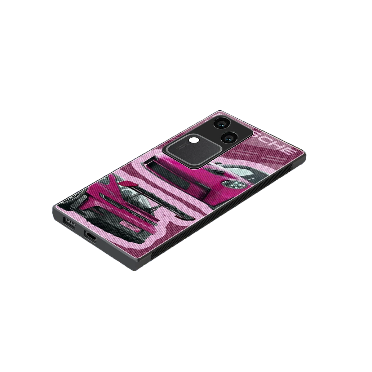 Ruby Star stylish phone case for vivo v30 | glossy glass and slim fit