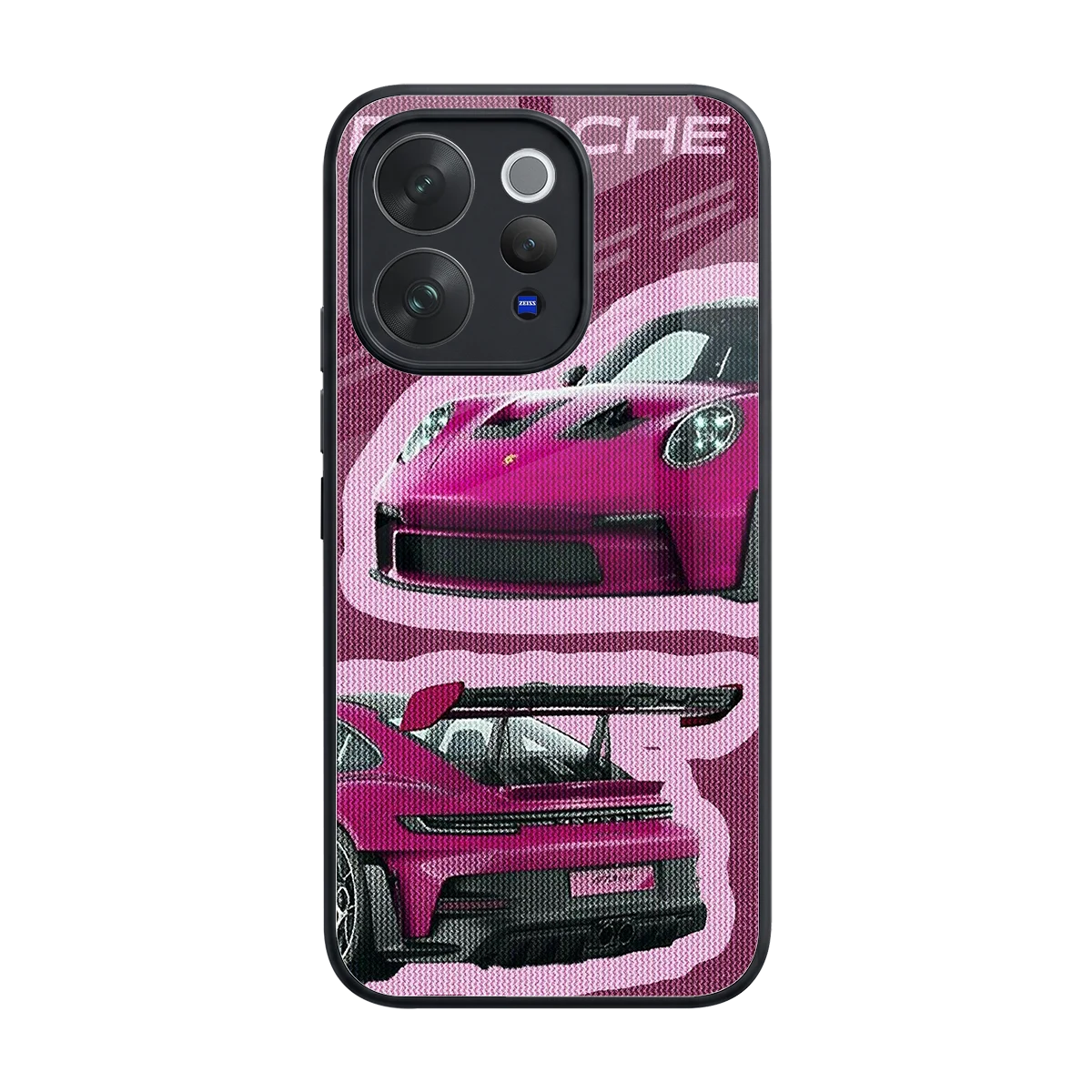 Ruby Star back phone cover | glass case for vivo v70 elite
