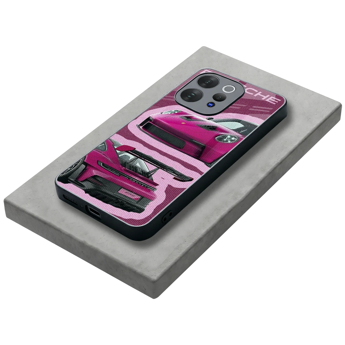 Ruby Star stylish phone case for vivo v70 elite | glossy glass and slim fit
