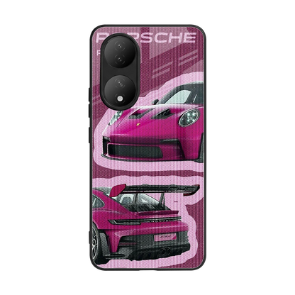 Ruby Star back phone cover | glass case for Vivo-y100