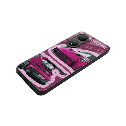 Ruby Star stylish phone case for Vivo-y100 | glossy glass and slim fit