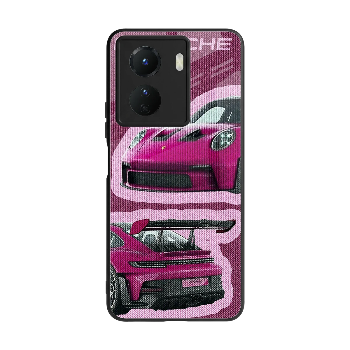Ruby Star back phone cover | glass case for vivo y16
