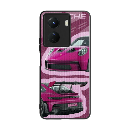 Ruby Star back phone cover | glass case for vivo y16