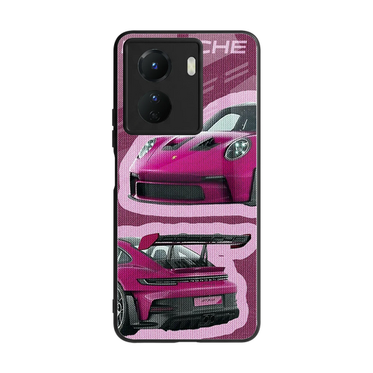 Ruby Star back phone cover | glass case for vivo y16