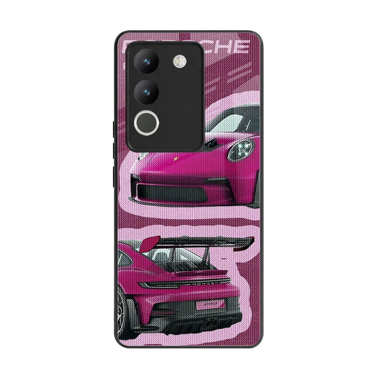 Ruby Star back phone cover | glass case for vivo y200 5g