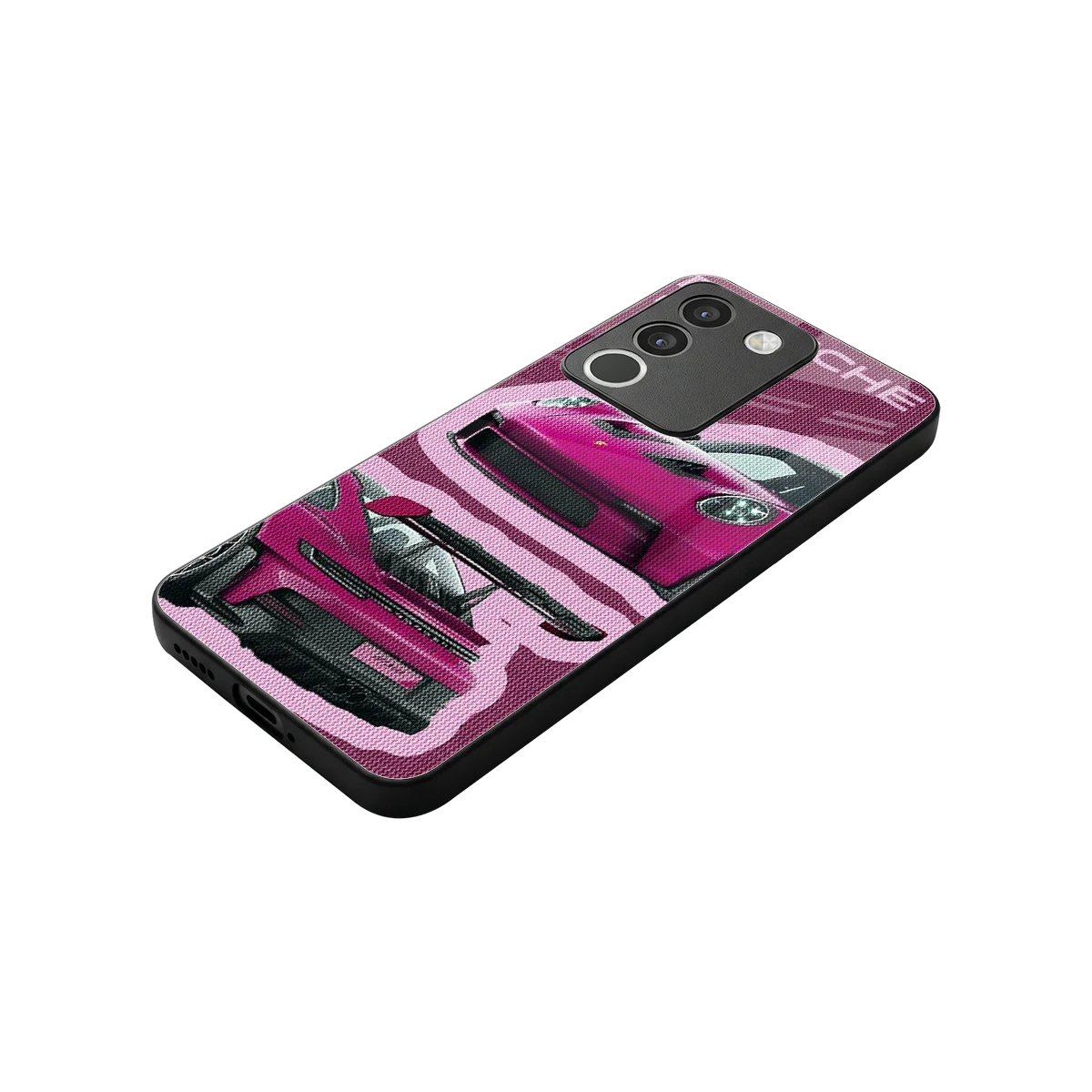 Ruby Star stylish phone case for vivo y200 5g | glossy glass and slim fit