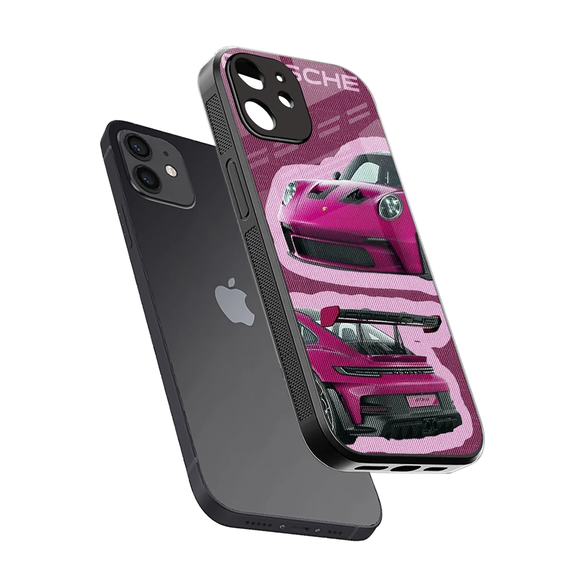 Ruby Star sleek iphone 11 cover with tempered glass back and TPU edges