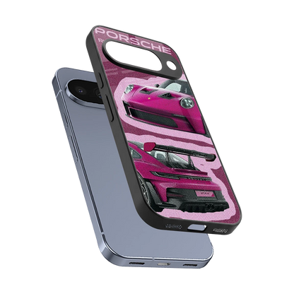 Ruby Star sleek google pixel 10 cover with tempered glass back and TPU edges