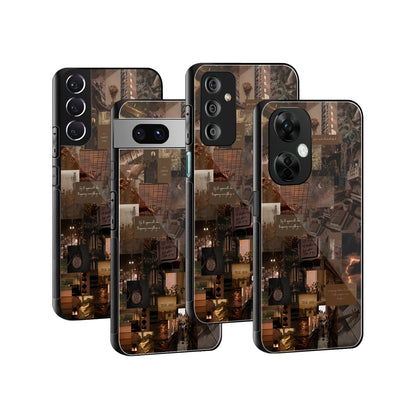 Stylish Glass Back Case for All Smartphones iPhone, Samsung, OnePlus, Pixel, Redmi, Oppo, Vivo, Motorola