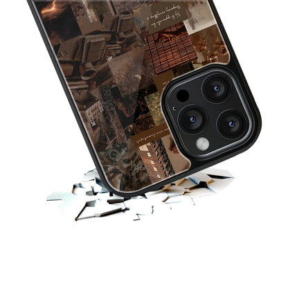 Durable Glass Back Mobile Case for iPhone, Samsung, OnePlus, Google Pixel, Redmi, Vivo, Oppo