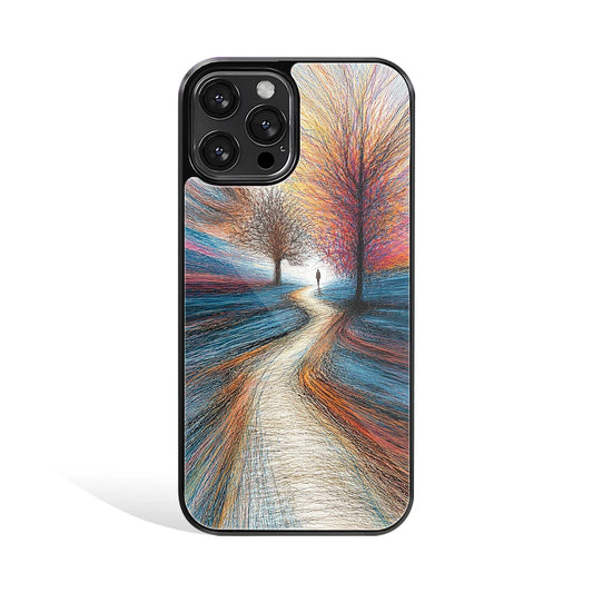 Premium Glass Back Mobile Phone Cover for iPhone, Samsung, OnePlus, Google Pixel, Redmi, Oppo, Vivo & Realme