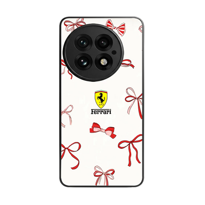 SF X Bows back phone cover | glass case for oneplus 13
