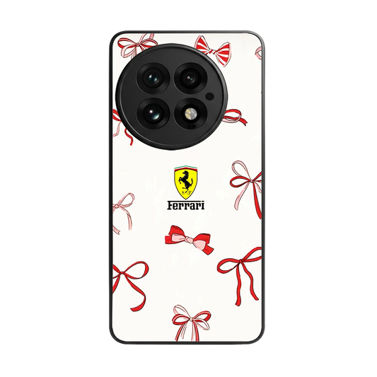 SF X Bows back phone cover | glass case for oneplus 13
