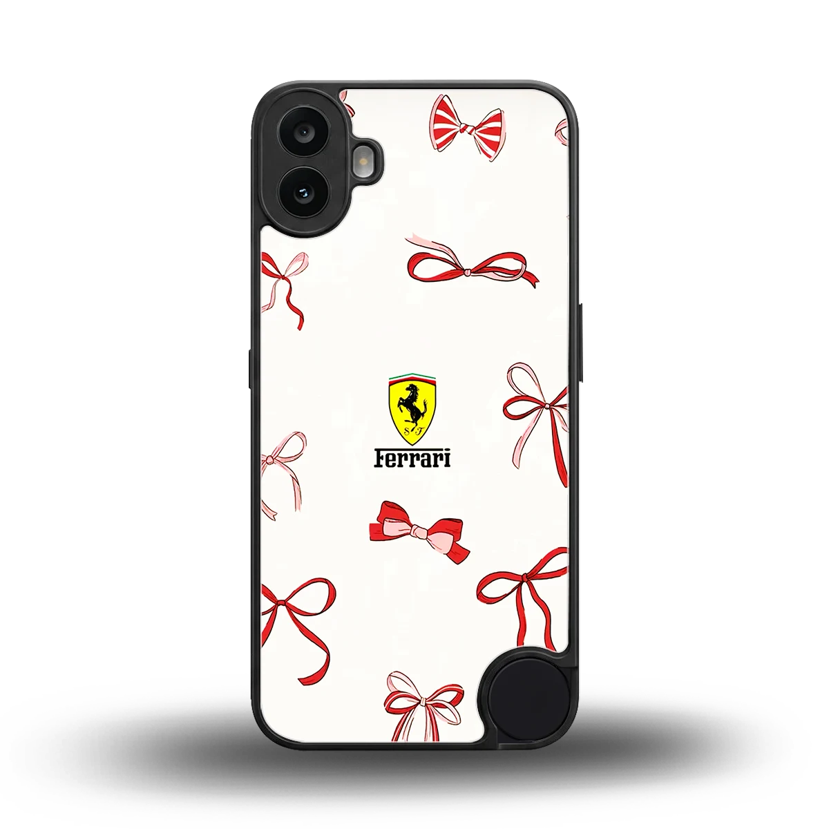 SF X Bows back phone cover | glass case for cmf nothing phone 1