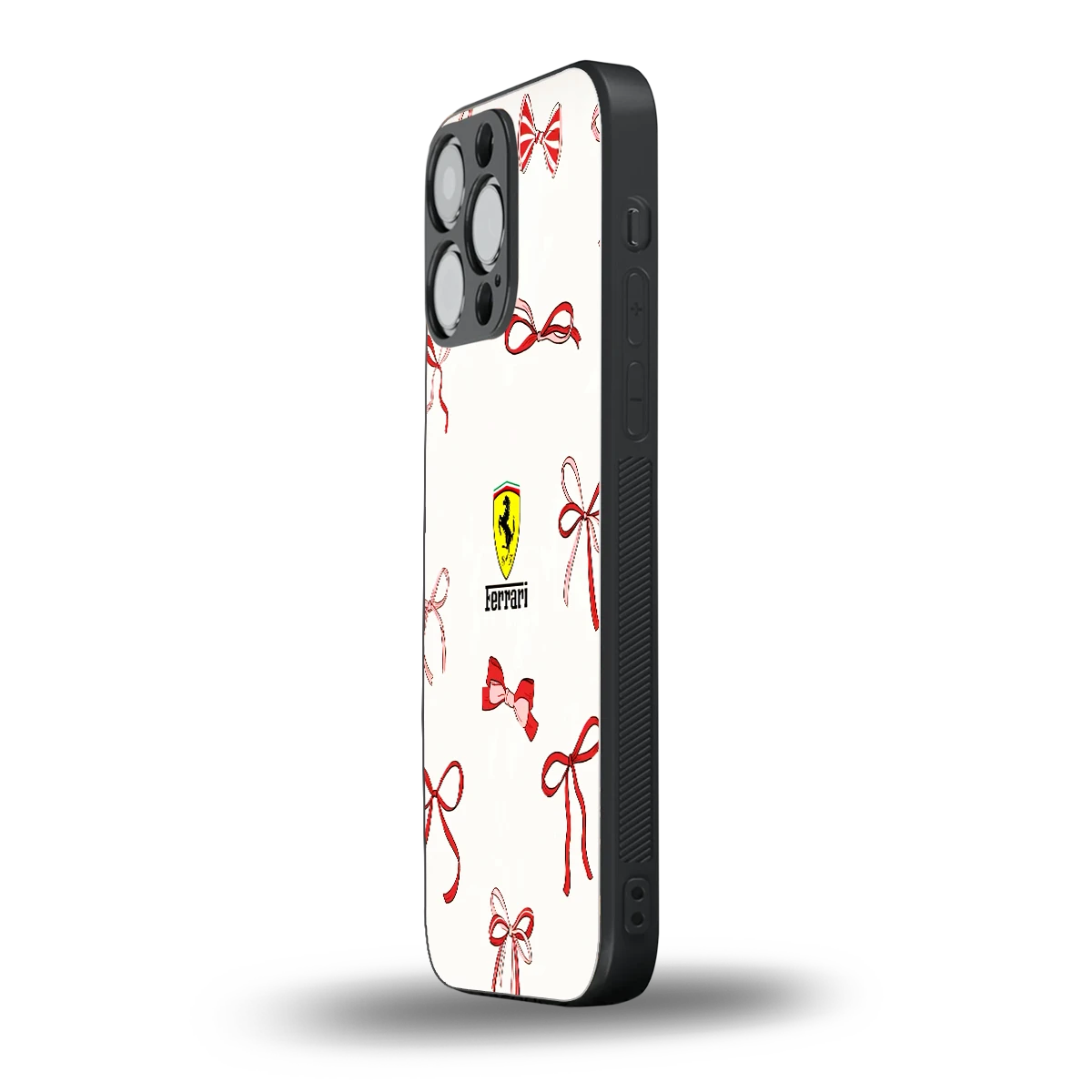 SF X Bows iphone 15 pro max mobile cover | shockproof glass phone case