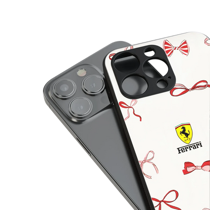 SF X Bows stylish phone case for iphone 12 mini | glossy glass and slim fit