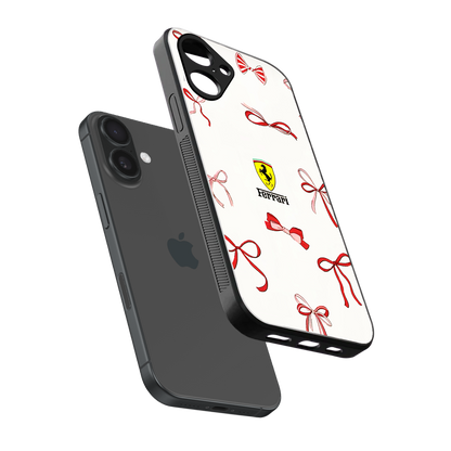 SF X Bows Phone Case for Iphone 16 | Glass Case