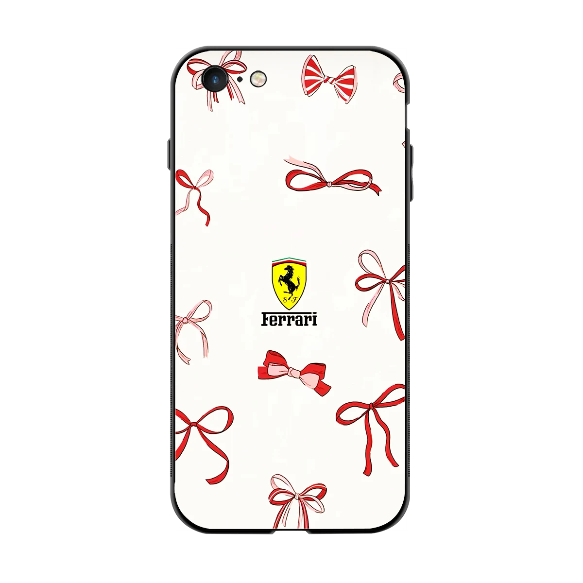 SF X Bows back phone cover | glass case for iphone 6s plus