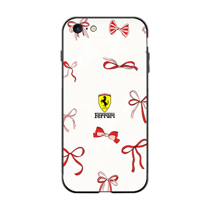 SF X Bows back phone cover | glass case for iphone 6s