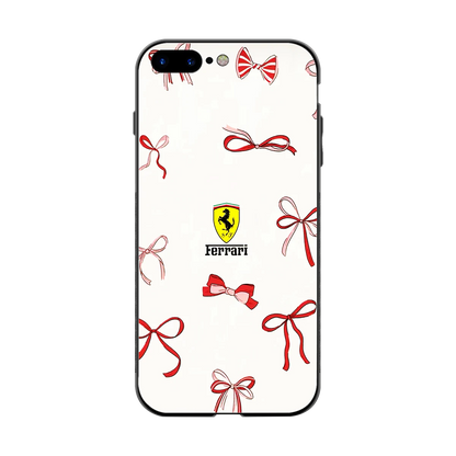 SF X Bows back phone cover | glass case for iphone 8 plus