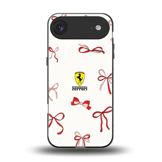 SF X Bows back phone cover | glass case for iphone air