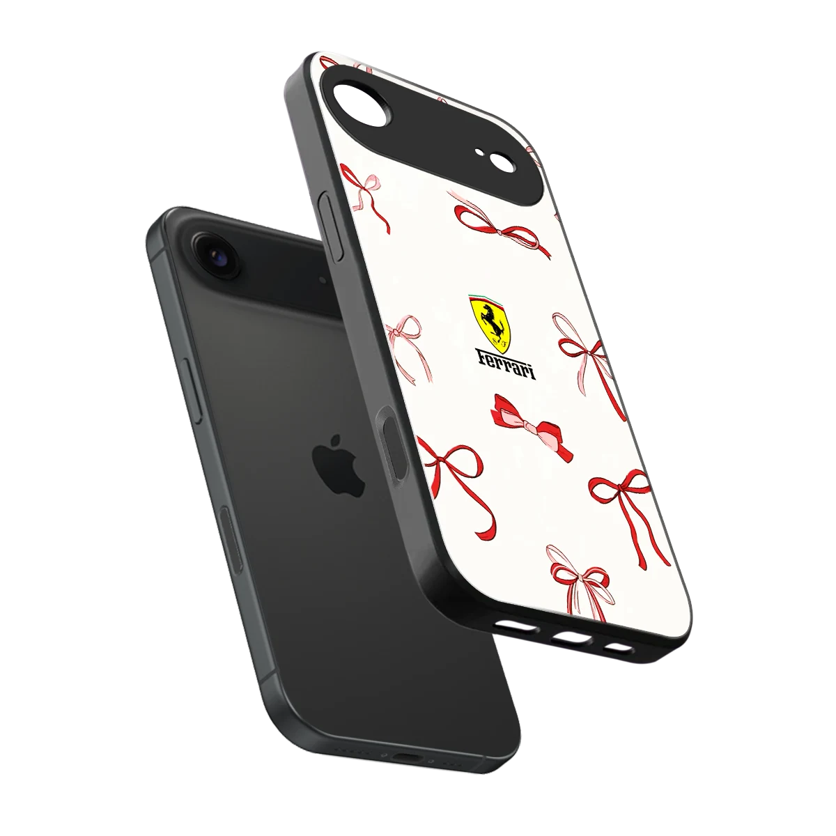 SF X Bows sleek iphone air cover with tempered glass back and TPU edges