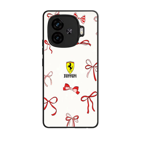 SF X Bows back phone cover | glass case for iqoo neo 10r 5g