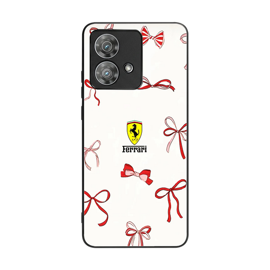SF X Bows back phone cover | glass case for motorola edge 40 neo 5g