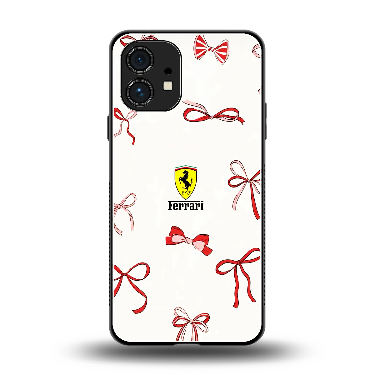 SF X Bows back phone cover | glass case for nothing phone 1