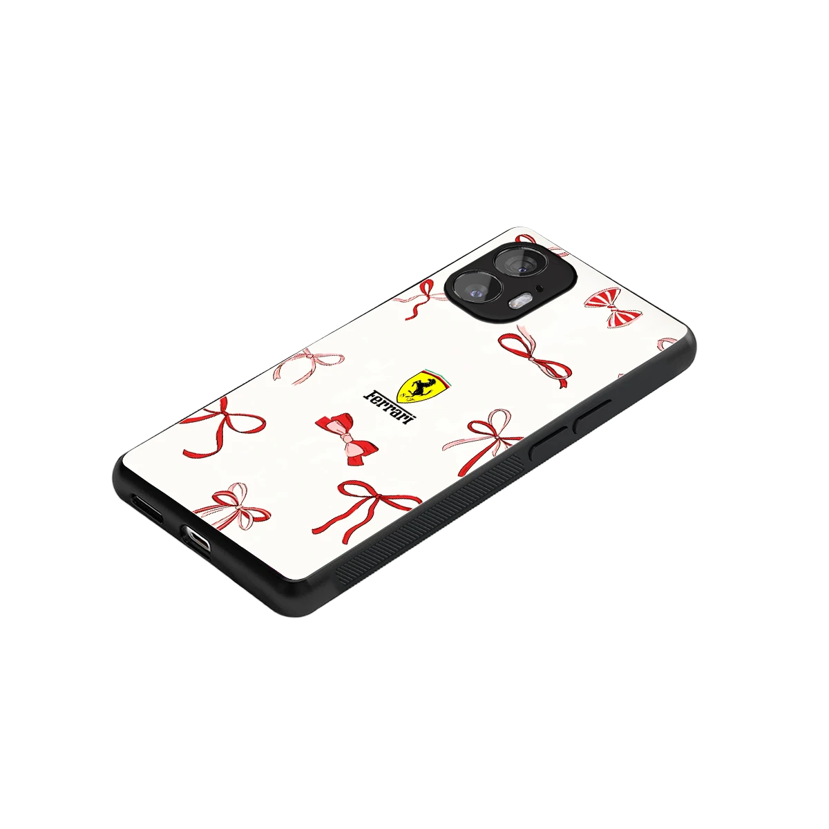 SF X Bows stylish phone case for nothing phone 2 | glossy glass and slim fit