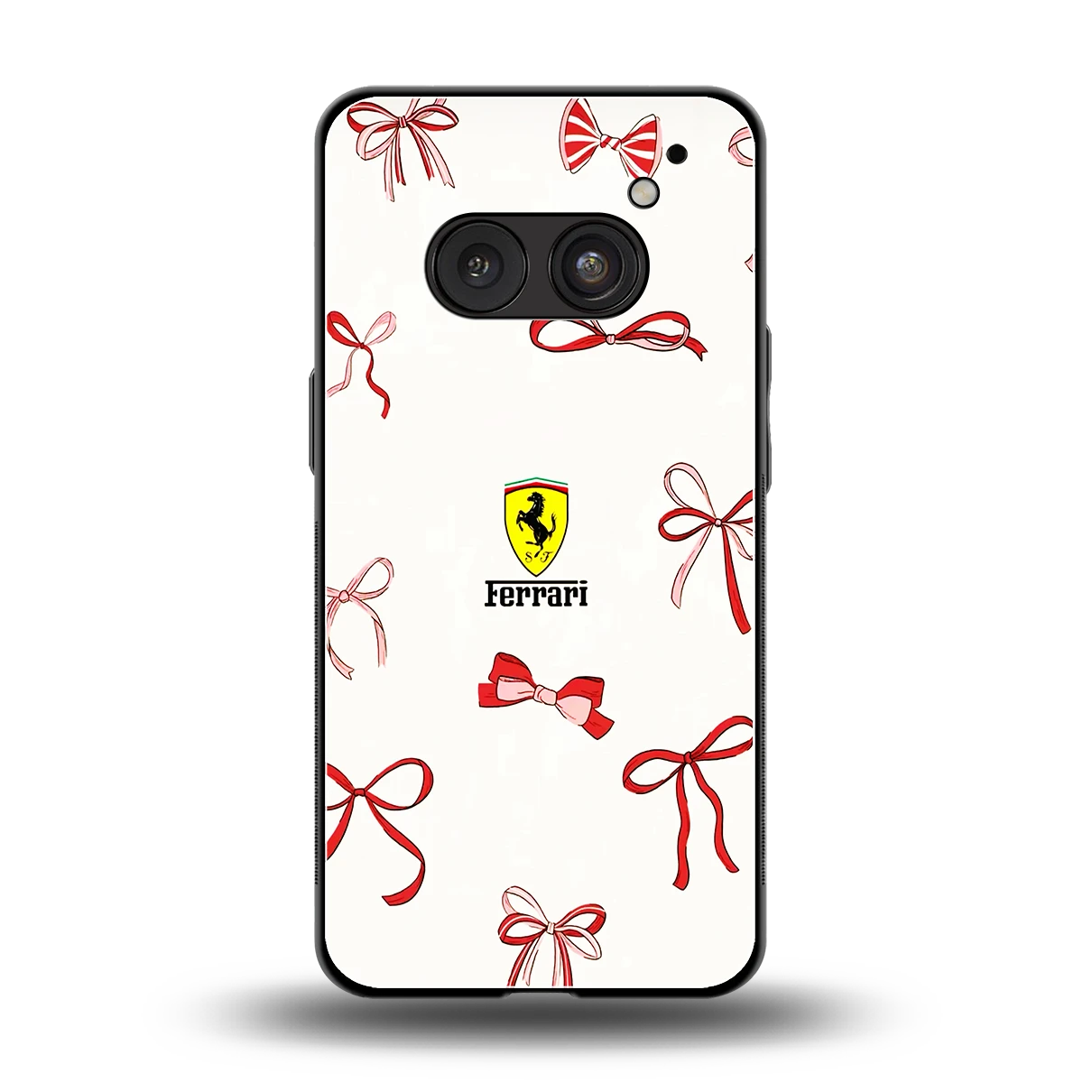 SF X Bows back phone cover | glass case for nothing phone 2a